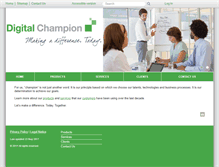 Tablet Screenshot of digitalchampion.net